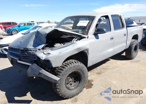 2000 Dodge Dakota Slt/Sport z USA, uszkodzony, nr VIN 1B7GL2AN7YS688722